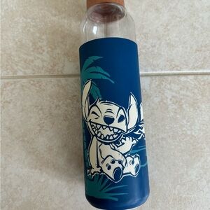 Stitch plastic water bottle